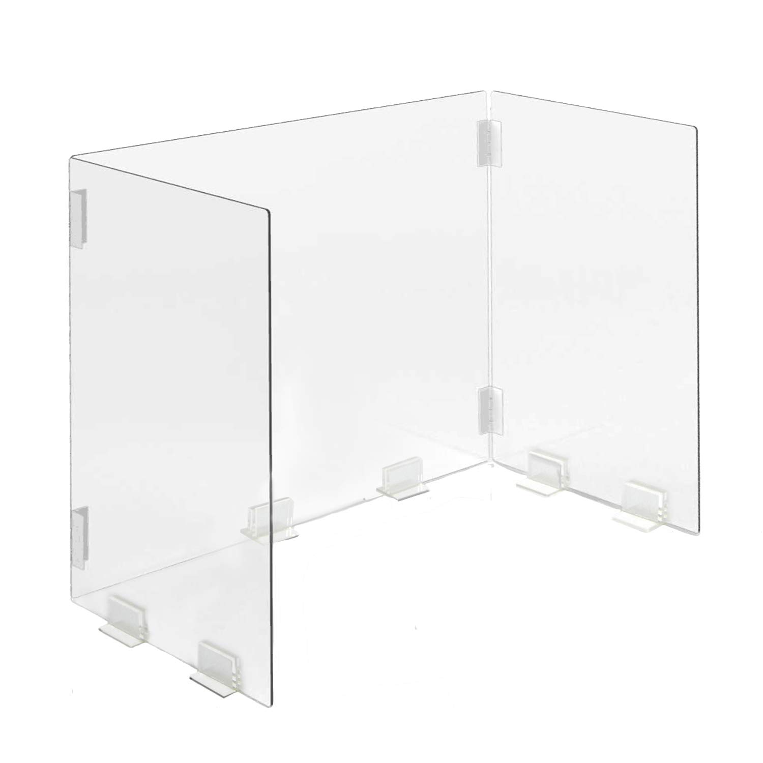 Buy MYOYAY Acrylic Sneeze Guard Desk Shield 4mm Thickness Clear Student