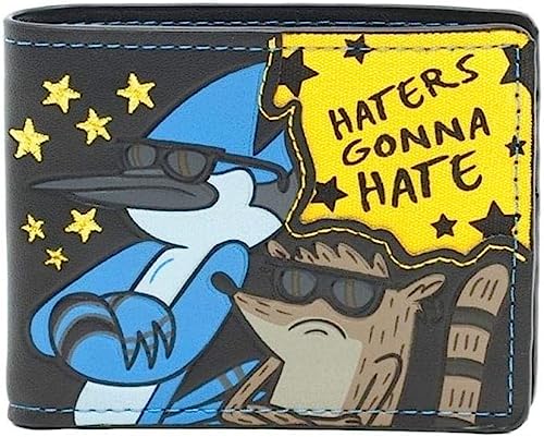 TCB Creations Regular Show Haters Gonna Hate Bi-Fold Wallet