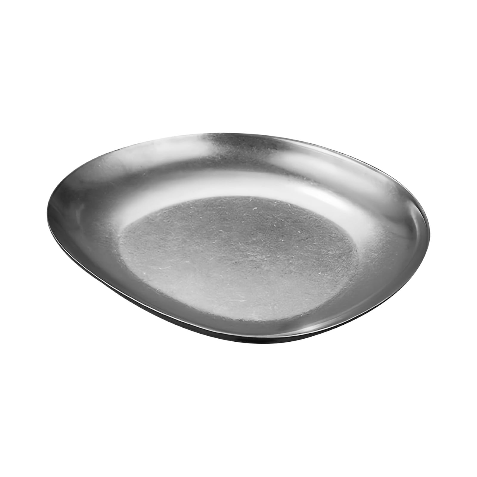 Nucelit Stainless Steel Serving Plate for Fruits and Snacks Candy Serving Tray for Family Dinner and Holiday Feast Fruit Plate