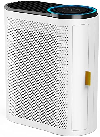 AROEVE Air Purifiers for Large Room Up to 1095 Sq Ft Coverage with Air Quality Sensors H13 True HEPA Filter with Auto Function Remove 99.97% of Dust, Pet Dander, Pollen for Home, Bedroom, MK04- White