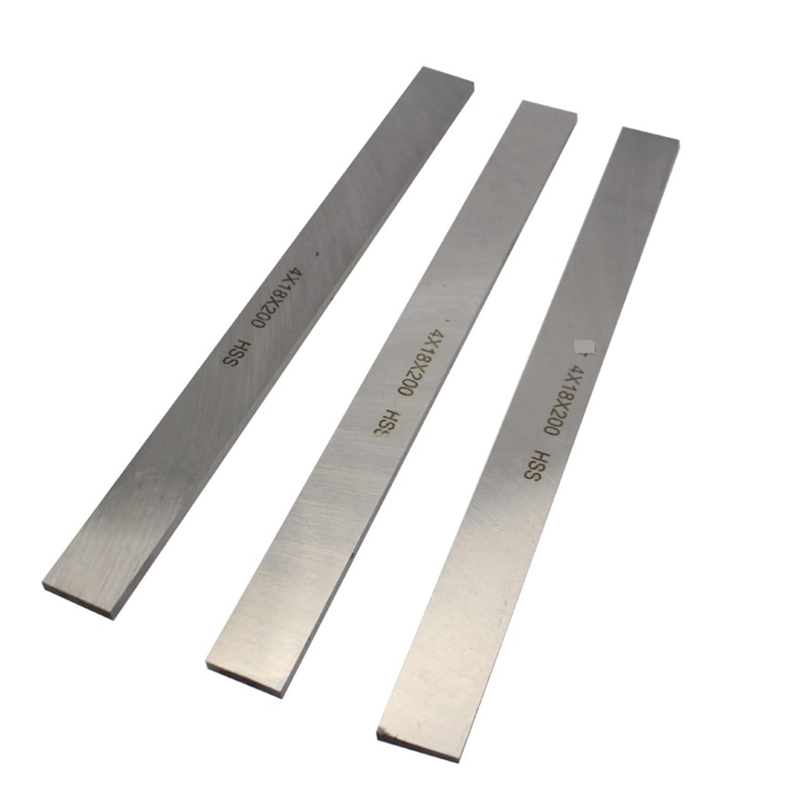 HSS White Steel Knife HSS Narzędzie do toczenia blach stalowych, 4 mm x 18 mm 200 mm duża prędkość prostokątna tokarka CNC (5 szt.)