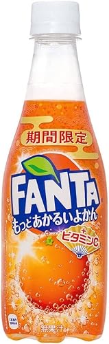 Fanta Akaru Iyokan + Vitamin C Japanese Winter Orange Flavored Soda Drinks 410Ml - Limited Edition - Made In Japan (6) #TOP11