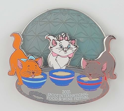 Disney Pin - EPCOT Food and Wine Festival 2021 - Aristocats