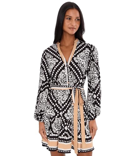 Image of Adrianna Papell Printed Short Dress