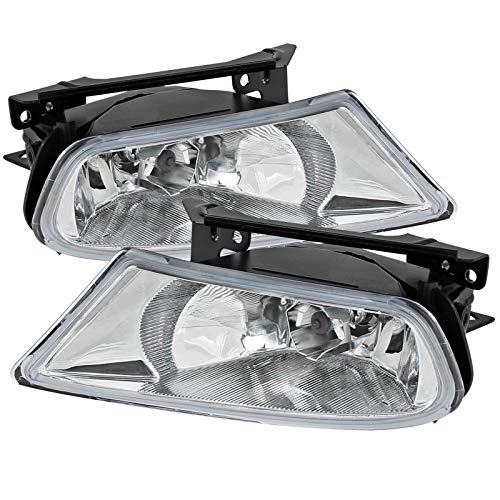 Carpartsinnovate Fit 05-07 Honda Odyssey Clear Fog Lights Driving Bumper Lamps+Switch+H8 Bulbs
