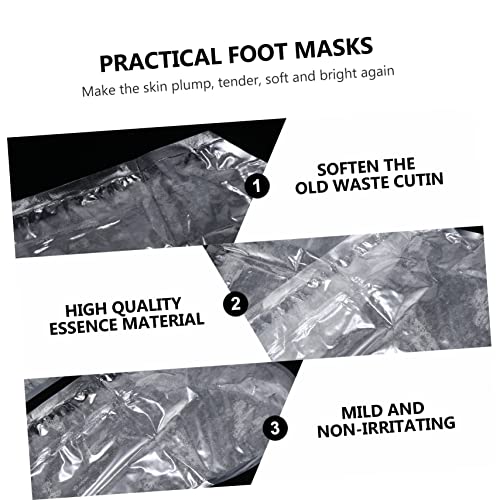 FRCOLOR 6 Pares De Máscara Para Os Pés Máscaras Úteis Para Os Pés Botas Para Descascar Os Pés Remove