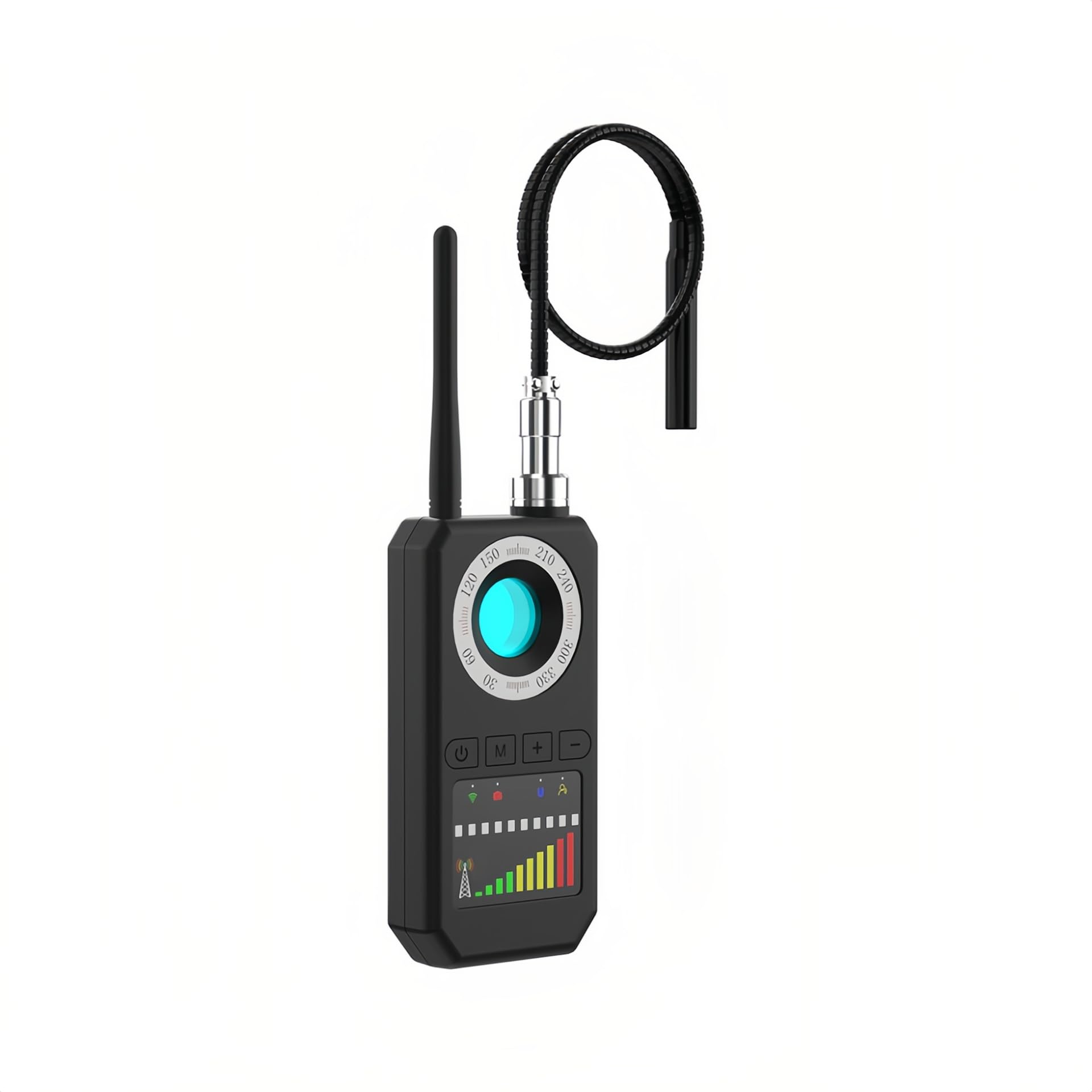 Hidden Camera Detector Anti-Spy Anti-Monitoraggio Anti-Listening Segnale Wireless Rilevazione Dispositivo di intercettazione per Hotel Conference Bagno