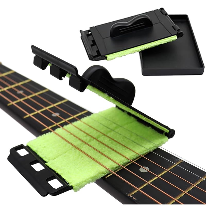 HASTHIP® Guitar String Cleaner, Used for Cleaning String and Fretboard,-image-17