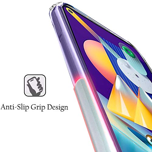 Image of TheGiftKart Ultra Clear Slim Anti-Slip Grip Soft Silicone Back Cover Case with Complete Camera Protection & Anti-Dust Plugs Built-in for Samsung Galaxy M11 (Transparent)