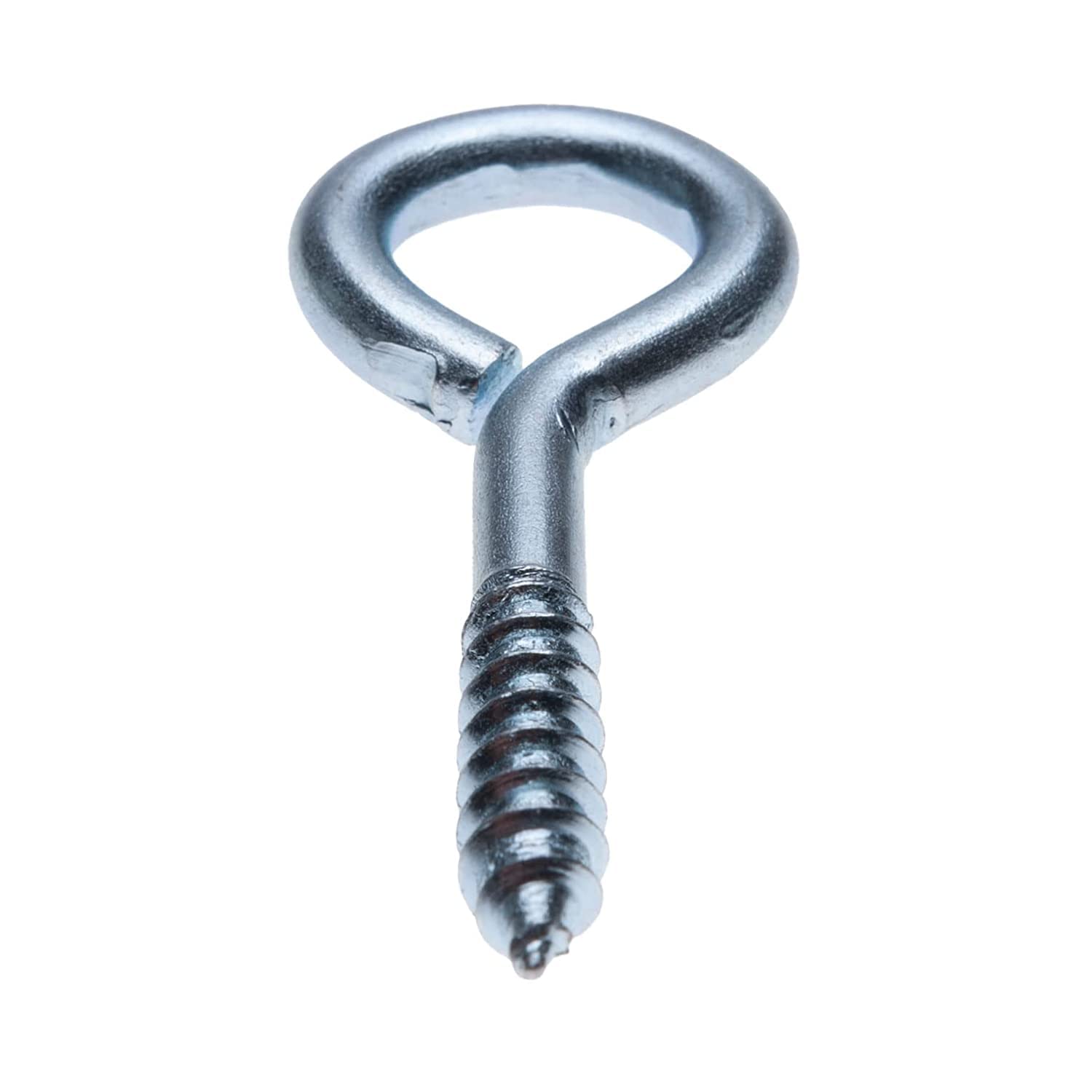 M5 (5mm Diameter) 30mm Eye Screws Hooks in Eyes Bolt (Pack of 25) Zinc Plated Eyebolts for Garden/Wood/Wall Self Tapping Vine Metal Eyelet Ring Shape Screw Hook Indoor Outdoor - Image 2