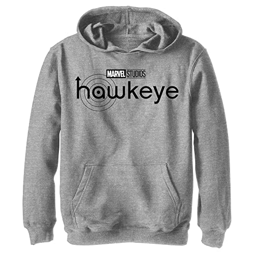 Sweat Marvel Hawkeye pour garçon en coton gris athlétique taille M
