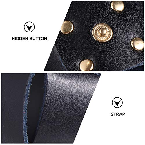 Bolsa de golfe ABOOFAN para bolas de golfe, bolsa de couro, mini bolsa de treinamento de golfe, aces