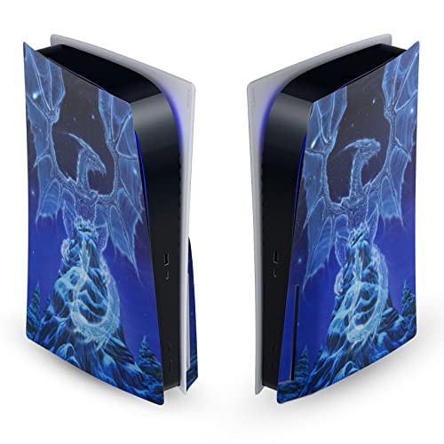 Autocollant PS5 vinyle premium licence Ed Beard Jr motif Dragon d'Hiver