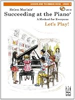 Succeeding at the Piano, Lesson and Technique Book, Grade 4, with CD 1619280302 Book Cover
