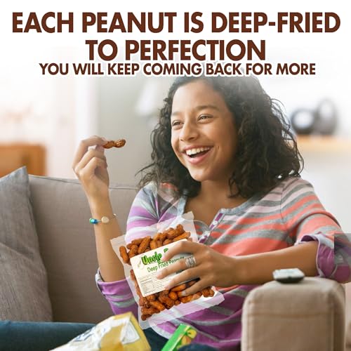 Image of Uncle Bud's Deep Fried Peanuts, Cajun Flavor - 2 Pack
