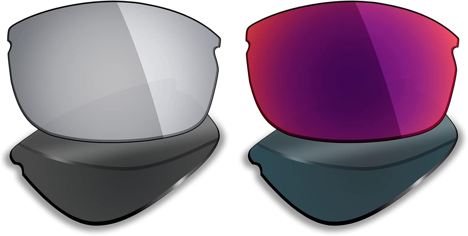 Mryok 2 Pair Polarized Replacement Lenses for Oakley Commit SQ Sunglass - Options