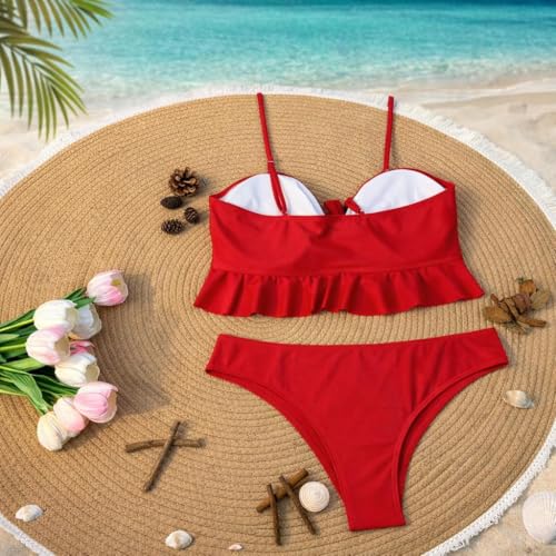 Image of Deamore Sunset Queen Tropical Beach Dress | Women's Bikini & Resort Wear Beach Wear Set with Sarong Skirt
