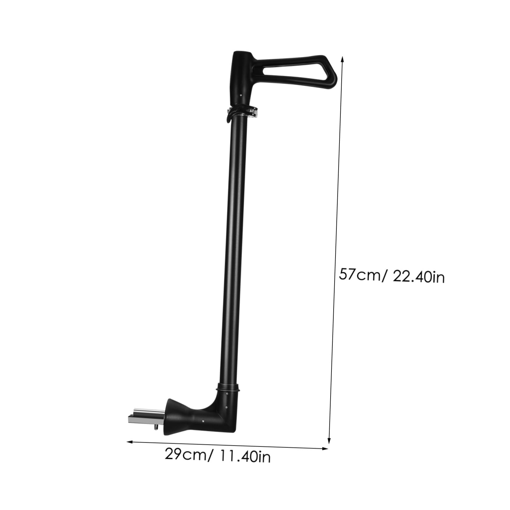 Beaupretty Manillar de Repuesto para Cochecito Accesorio Estable y Ergonómico Compatible con Carrito Negro Mango Práctico para Empujar y Tirar Mejora Comodidad Padres Paseo