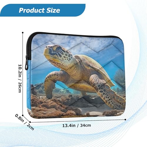 Funda para portátil 13-14 pulgadas impermeable verde miniatura 3