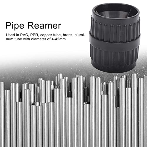 4-42mm Universal Pipe Reamer, Black Manual Chamfer Tool Deburring Tool, Miniature Polishing Reamer - Image 2