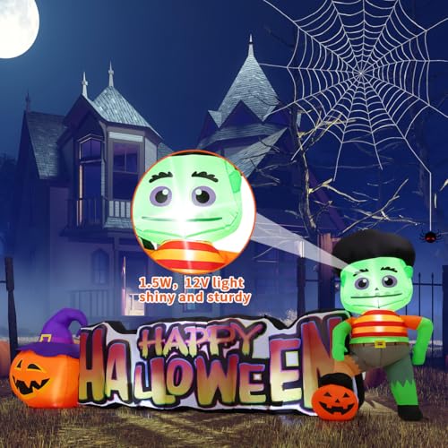 Décoration d'Halloween gonflable COMIN pour animer la pelouse et la cour