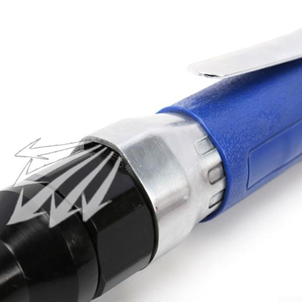 Llave de trinquete neumática, llave neumática de 1/2, ajuste de enchufe reversible 90 grados recto