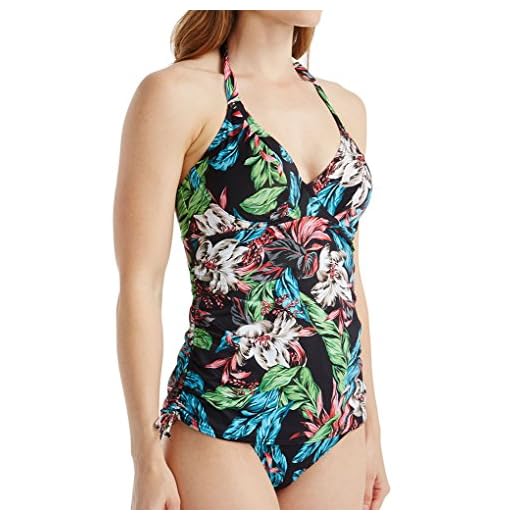 Fantasie Badkläder Mahe bygel med bygel tankini topp med justerbara sidor multi