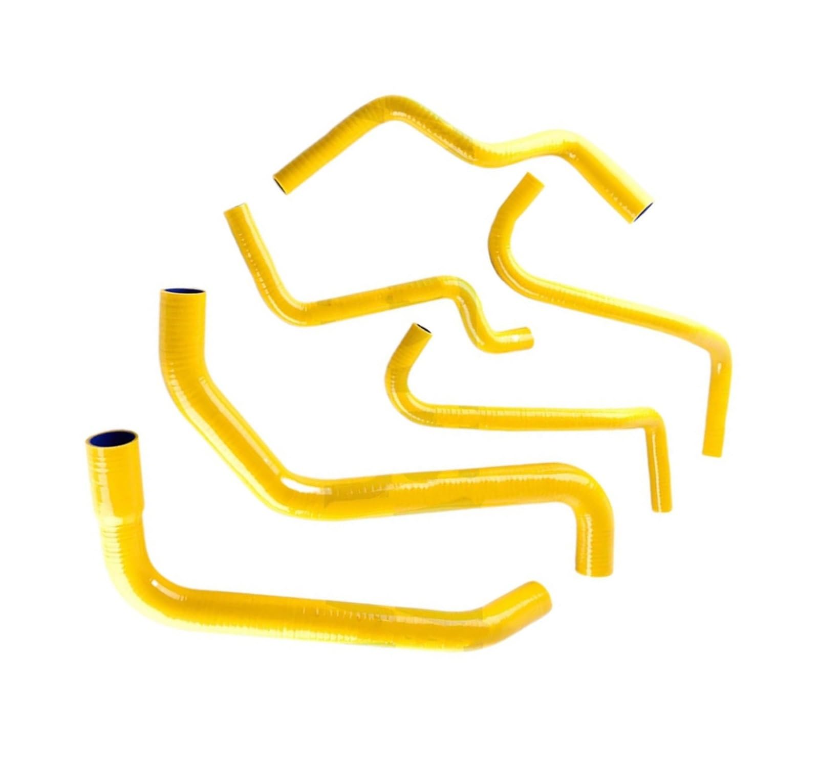 Chefru Yellow Water Coolant Pipe Compatible With Holden For Commodore V6 Vt Vx 3.8L 1997 1998 1999 2000 2001 2002 Silicone Radiator Coolant Hose Engine Pipe Kit(Yellow)