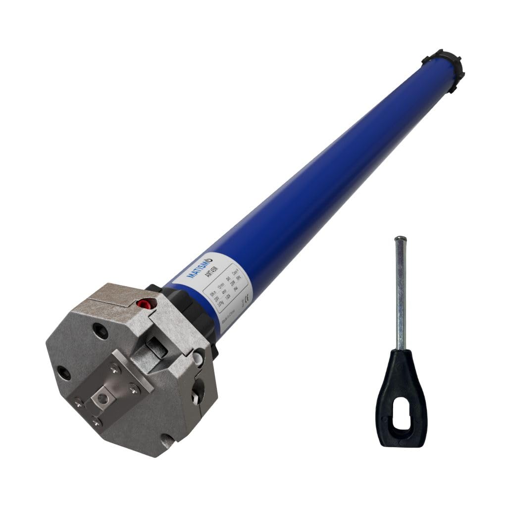 MATISMO Motor toldo con desbloqueo de emergencia - Hasta 100 Kg - 50 Nm (Adaptador 70 mm ojiva)