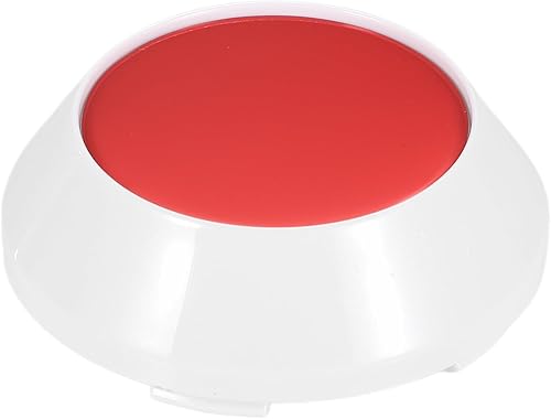 Miniatura 6 de ACROPIX Tapacubos centrales de rueda de automóvil de 2.559 in de diámetro con 5 clips para vehículo, color blanco y rojo, paquete de 4