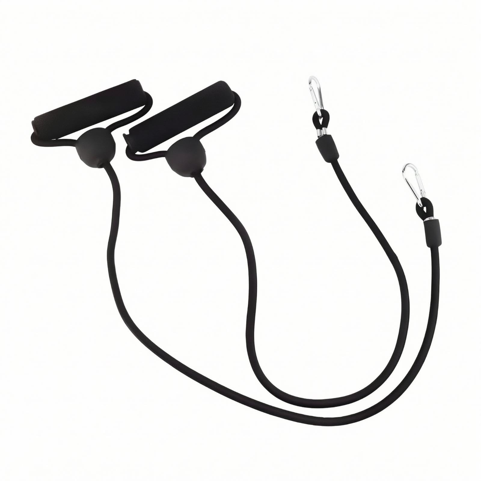 calandis swing stepper with resistance bands | textured non-slip footplates, space-saving compact design, curved mini stepping machine, for indoor workouts