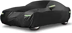 Capa de carro à prova d'água respirável, capa de carro universal completa para Sedan SUV (398.8 cm-528.3 cm), proteção UV capa automotiva à prova de vento à prova de poeira resistente a arranhões para