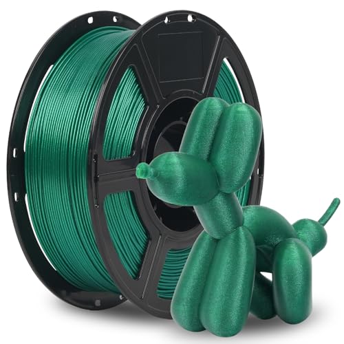 Image of FLASHFORGE Rapid PLA Filament 1.75mm Aurora Green, 500mm /s High Speed Printing, 3D Printer Filament 1kg Spool, Dimensional Accuracy + /- 0.02mm, Enjoy Exceptional Print Quality