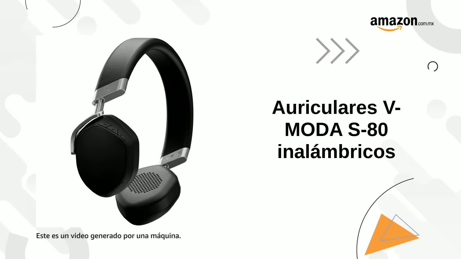 V-MODA S-80 - Auriculares Bluetooth Cerrados, Color Negro : Amazon