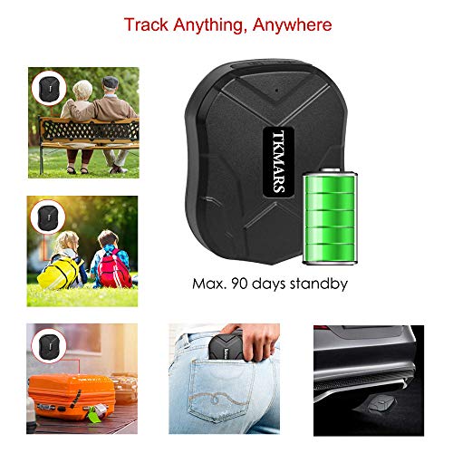 Winnes Auto GPS Tracker, Realtime Positionering GPS met Sterke Magneten 90 dagen Lang Stand-by GPS Tracker Auto… - Image 7