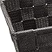 Whitmor 6581-2712-BLK Woven Strap Small Shelf Tote Black