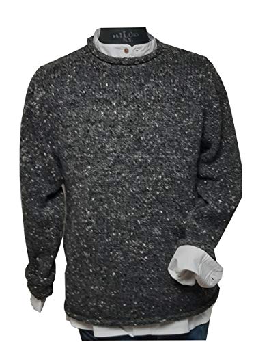 Aran Woolen Mills - Tweed Roll Neck Men's Sweater Made in Ireland2