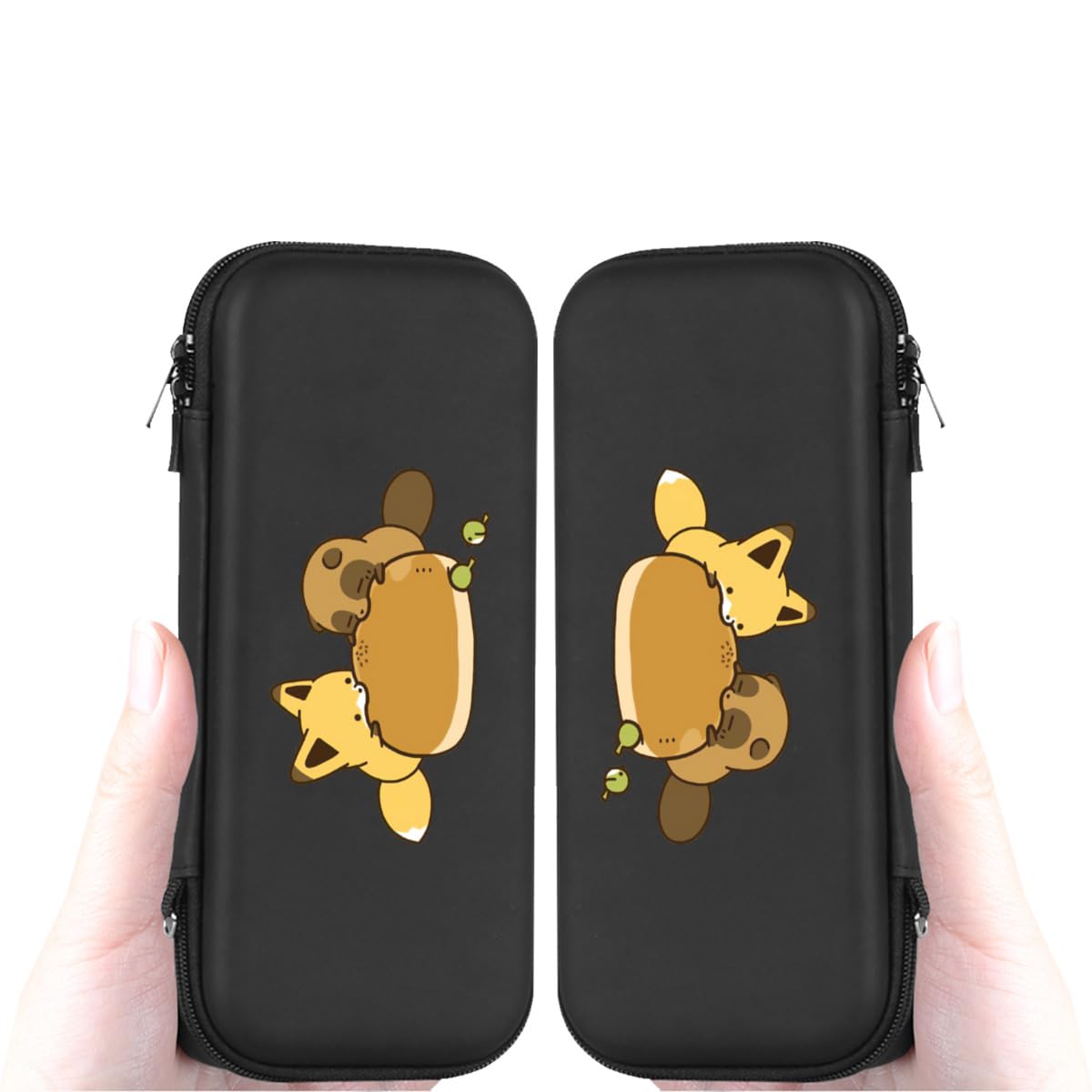 Amazon.co.jp: タヌキとキツネ Nintendo Switch収納バッグ