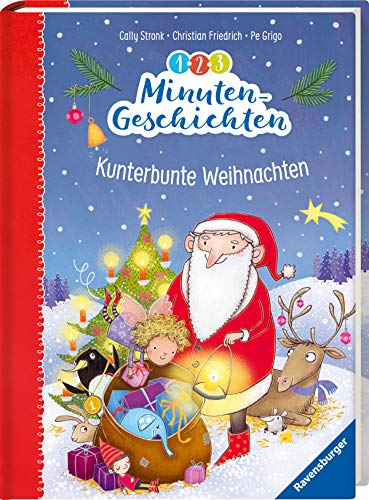 Preisvergleich Produktbild 1-2-3 Minutengeschichten: Kunterbunte Weihnachten