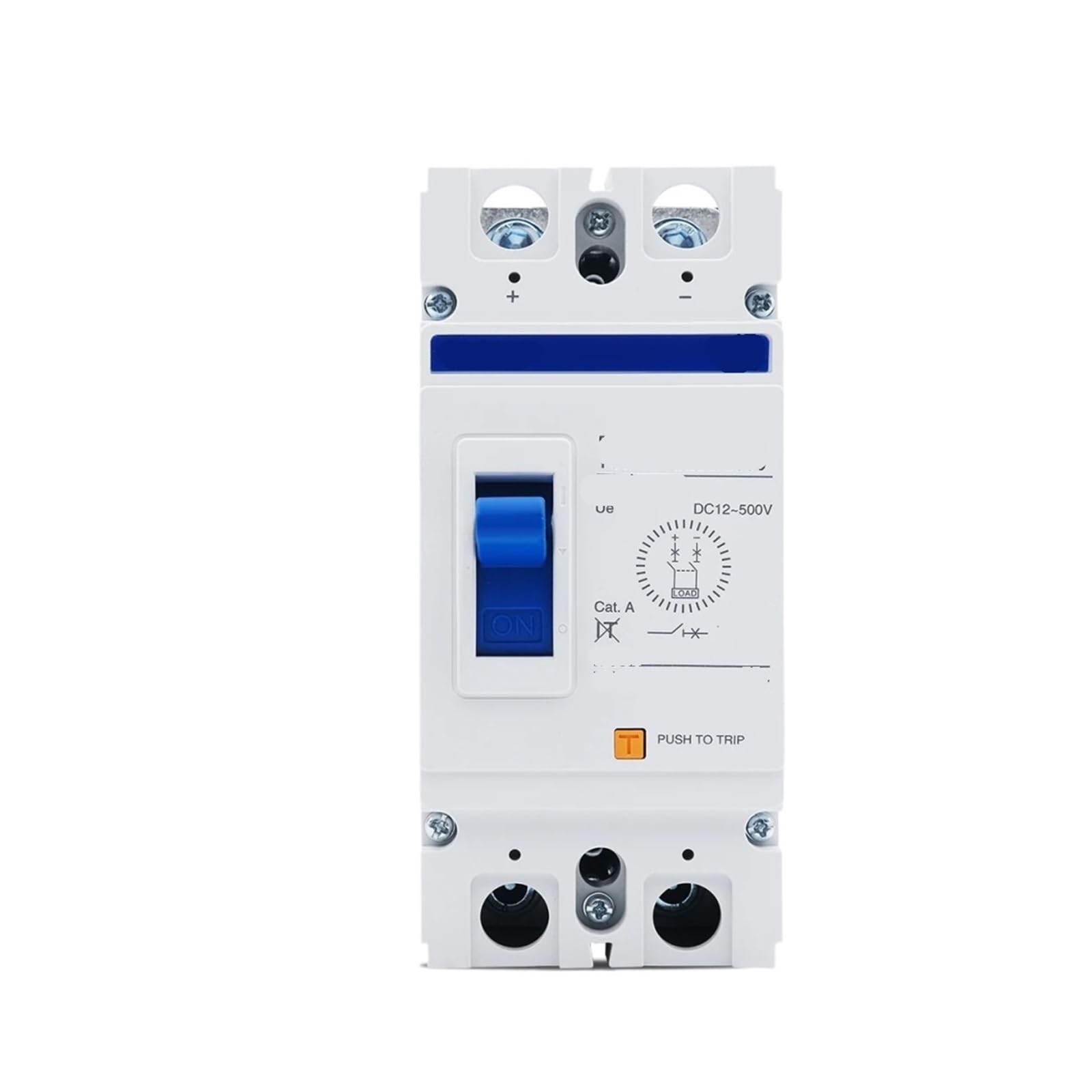 Cortacircuitos Protector del interruptor de protección sobrecarga disyuntor curva 2P DC B(125A)
