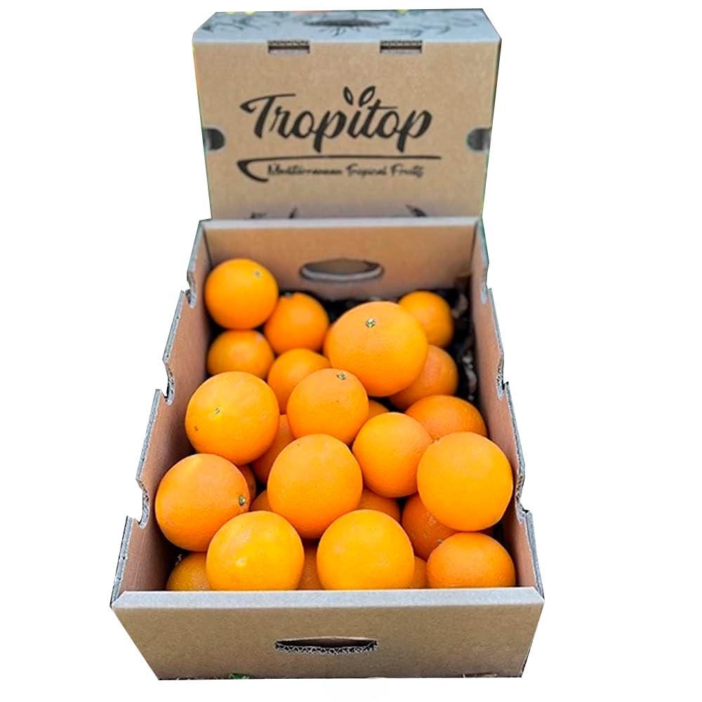 Caja de naranjas de temporada | 4, 9 o 15kg. Comprar naranjas cultivadas de forma sostenible en Castellón (España) y directas del agricultor a tu casa (4 Kg)