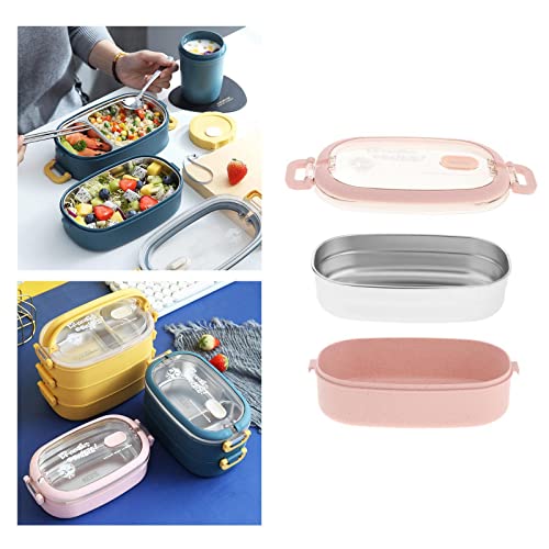 NC Lancheira Térmica de aço Inoxidável à Prova D'água Bento Box à Prova D'água Sem BPA para Piquen