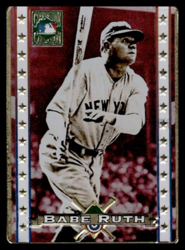 1995 Metallic Impressions #1 Babe Ruth NM-MT Yankees Baseball Trading Card