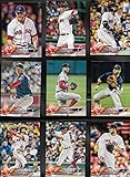 Boston Red Sox 2018 Topps Complete Mint Hand Collated 21 Card Team Set with Dustin Pedroia, Andrew Benintendi, Mookie Betts and Rafael Devers Rookie Plus World Series Champions