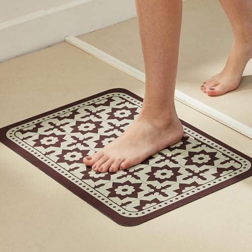 Amazon Brand - Solimo Rubber Water Absorbent Non-Slip Rectangular BathMat | Bathroom Mat | Anti-Skid, Lightweight | Super Absorbent | 38 Cms X 58 Cms (Brown) (B0D14M5S2W) Amazon Price History, Amazon Price Tracker