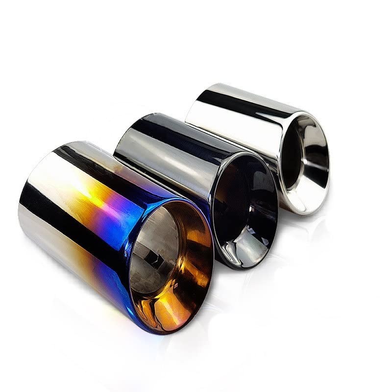 Tubo de escape de acero inoxidable de 70mm para silenciador de BMW M2 M3 M4 2