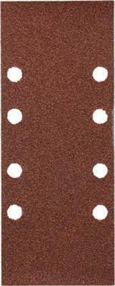kwb 8182-08 10 pezzi di carta vetrata professionale (93 x 230 mm, tipo perforato a, taglia a grana 80, per legno, metallo e colore, ossido di alluminio spruzzatura, per swinger swinger con sistema di aspirazione, pacchetto spar), type
