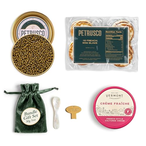 PETRUSCO Royal Ossetra Caviar Gift Set
