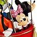 Disney Store Mickey Mouse Clubhouse Balloon Christmas Sketchbook Ornament Figurine with Mickey Mouse, Minnie Mouse, Donald Duck and Goofy