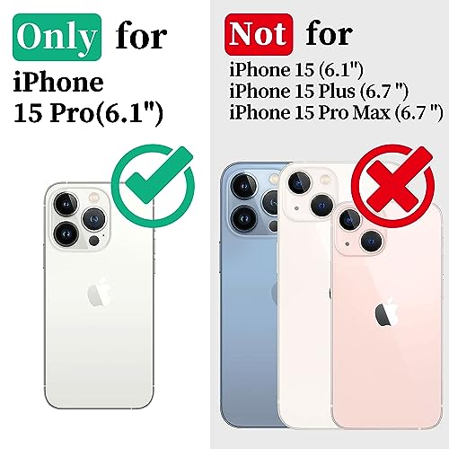 Cozycase for iPhone 15 Pro Blue Case Waterproof - Image 2